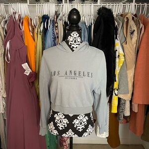 Garage Baby Blue Los Angeles Hoodie